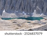 The view from the top of Mt. Whitney.