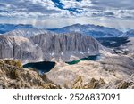 The view from the top of Mt. Whitney.