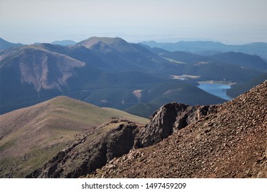 View from the top of Pikes Peak - Shutterstock ID 1497459209