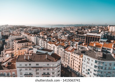 View from the top of a rooftop