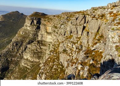 View from the top of Table Mountain, Cape town, South Africa.