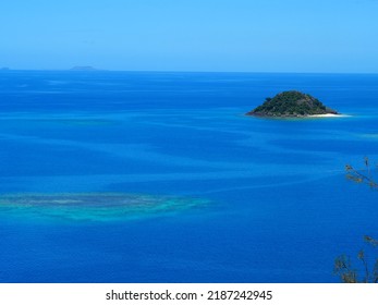 View From Top Of Trail At Castaway Island Resort Fiji