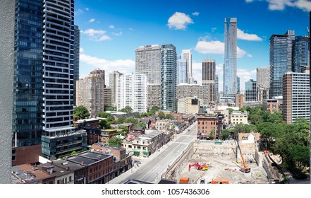 View Of Toronto City Buildings, Canada