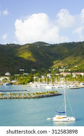 A View Of Tortola BVI.