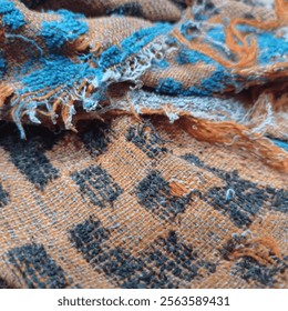 view of a towel that has been used often and is already damaged - Powered by Shutterstock