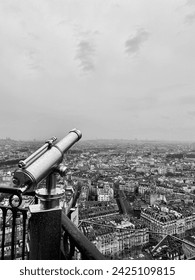 View from tower in paris