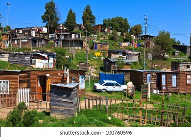 View Of A Township In South Africa