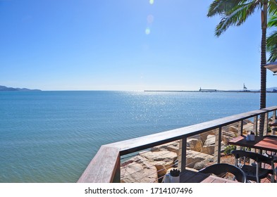 View Of The Townsville Port From The Strand