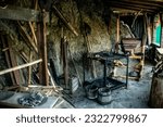 View of traditional blacksmith