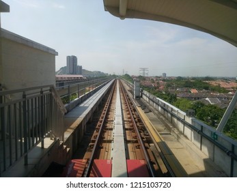 The view from the train 