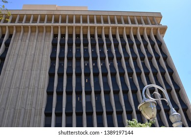 View Of Tucson City Hall In Tucson Arizona 4/23/19