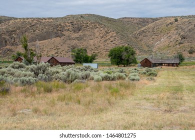 View of the Tulelake Internment Camp (Camp Tulelake), a War Relocation Center during WW2 for for the incarceration of Japanese Americans