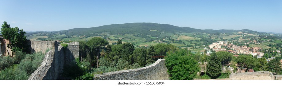 View Of Tuscany From A Midevil Tower