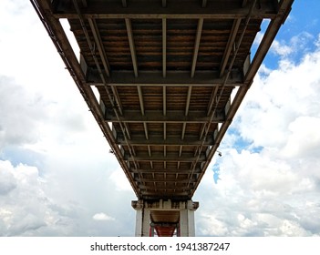 the view under the bridge