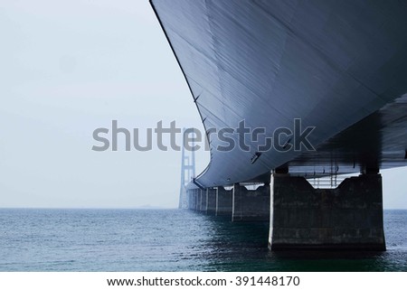 Similar – Image, Stock Photo Out of the Harbour Water