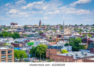 View of Upper Fells Point, in Baltimore, Maryland.