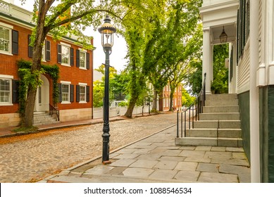 A View Of Upper Main St., Nantucket, MA