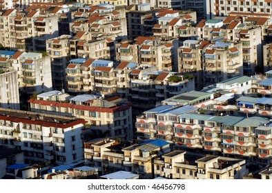 view of urban housing in fujian province, China