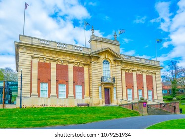 View Of The Usher Gallery In Lincoln, England
