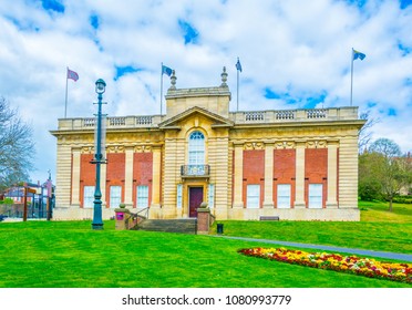 View Of The Usher Gallery In Lincoln, England
