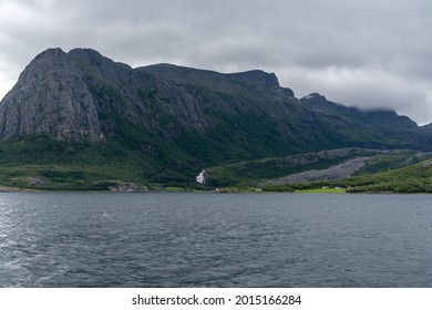 A View Of The Vaerengfjord On The Helgeland Coast Of Northern Norway