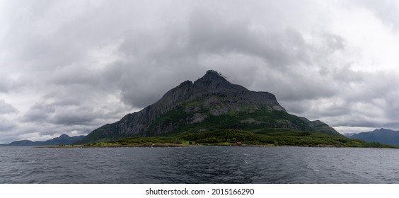 A View Of The Vaerengfjord On The Helgeland Coast Of Northern Norway