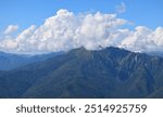 A view of a valley with mountains in the background, featured on flickr, new objectivity, creative commons attribution, panorama