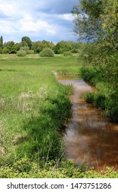 View In Valley Of The River Nete, Vriesel, Belgium