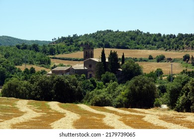 View of Vallmanya, Pinós, Solsonès, Lleida - Shutterstock ID 2179739065