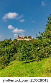 View Of The Veste Coburg In Upper Franconia