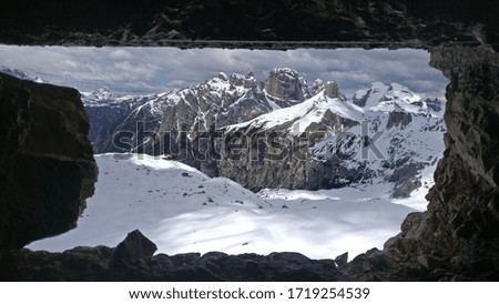 Similar – Image, Stock Photo Oberaar Glacier Mountain