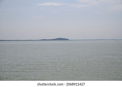 View From A Viewpoint To The Lake Balaton, Hungary.