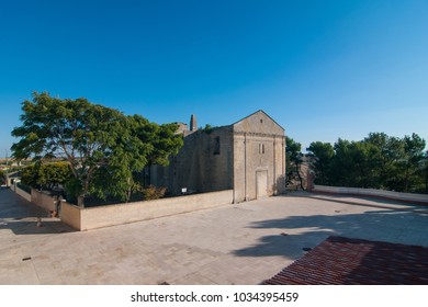 A View Of The Village Of Poggiorsini, Italy. Poggiorsini Was A Feud Of The Orsini Family, It Is The Smallest City Center In The Metropolitan City Of Bari.