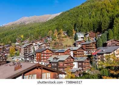  View Of Village  Zermatt, Switzerland.