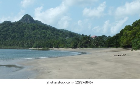View of virgin Mzouazia beach (Mayotte)
