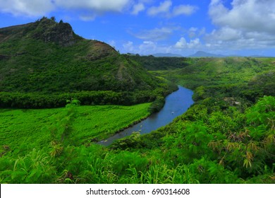 View Of Wailua River - Kauai