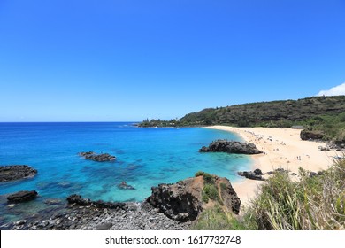 View Of Waimea Bay Beach Hawaii