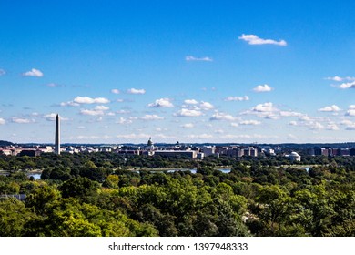 View Of Washington DC From Arlington Cemetary