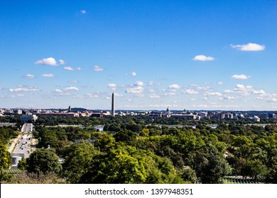 View Of Washington DC From Arlington Cemetary