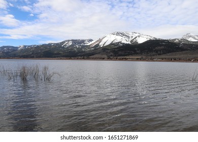 View Of Washoe Lake, Nevada,