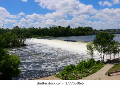 View Waterfall Dundee Dam Garfield New Stock Photo 1777036865 ...