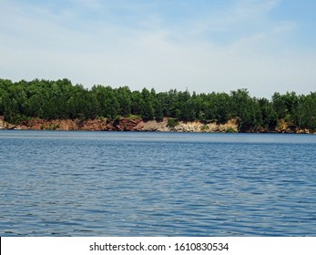 View of Wazee Lake near Black River Falls, Wisconsin