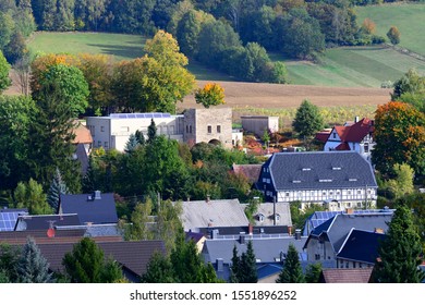 View To Wehrsdorf In Upper Lusatia