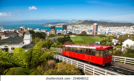 View of the Wellington Cable Car. - Shutterstock ID 254848012