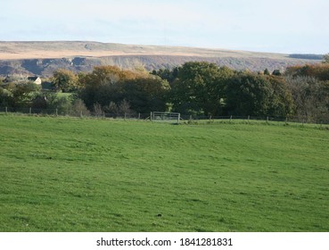 A View Of The West Pennine Moors On A Cold Autumn Day