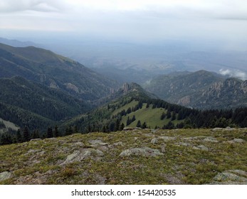 View West From The Top Of Ski Apache In New Mexico