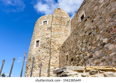 View Of The West Wing Of The Medieval Castle Of Naxos