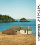 View from Western Head in Cutler, Maine