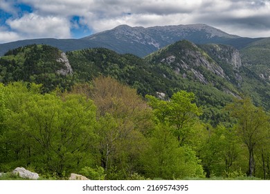 A View Of The White Mountain National Forest In New Hampshire, United States