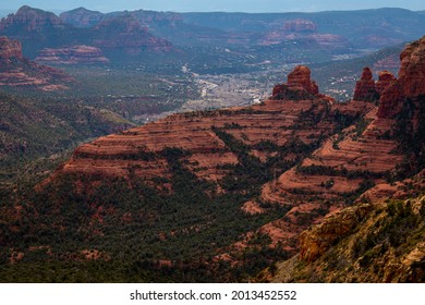 The View From Wilson Mountain Trail Near Sedona, Arizona